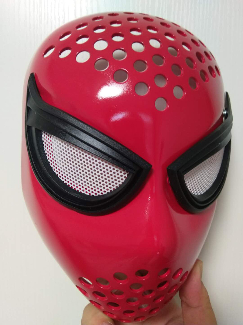 英雄归来返校季蜘蛛侠塑型面具faceshell 蜘蛛侠紧身衣