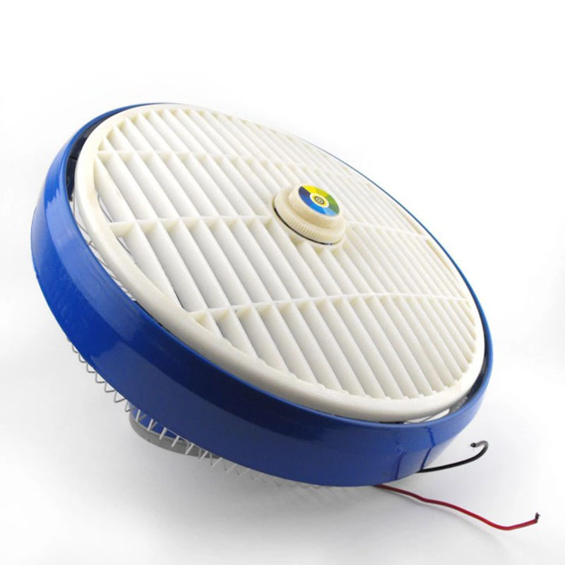 12寸12v24v车载电风扇汽车客车大货车吊扇制冷大功率吸顶鸿运扇