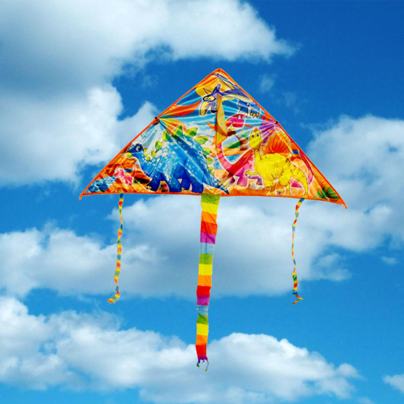 厂家批发风筝标准三角风筝彩色风筝潍坊风筝多规格供应动画风筝