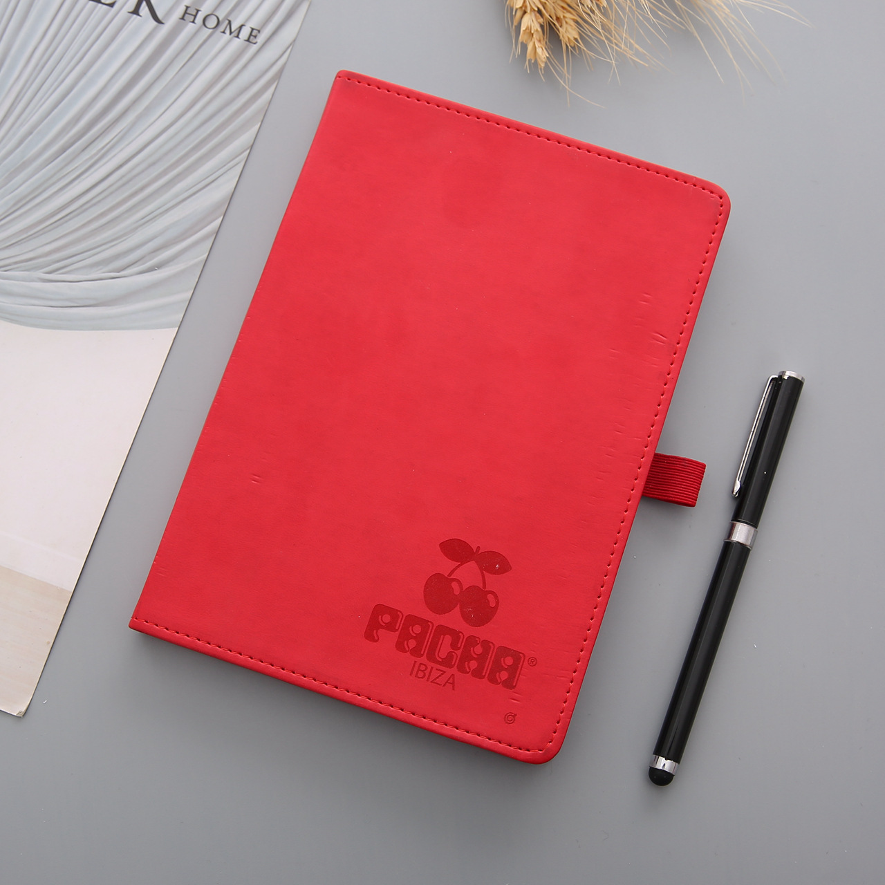 a5学生软皮皮面笔记本文具仿皮pu商务办公记事本定制logo