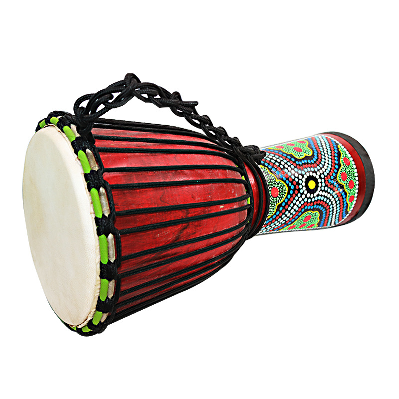 精品打击乐器10寸非洲鼓 幼儿早教舞蹈儿童音乐教具手拍鼓手鼓