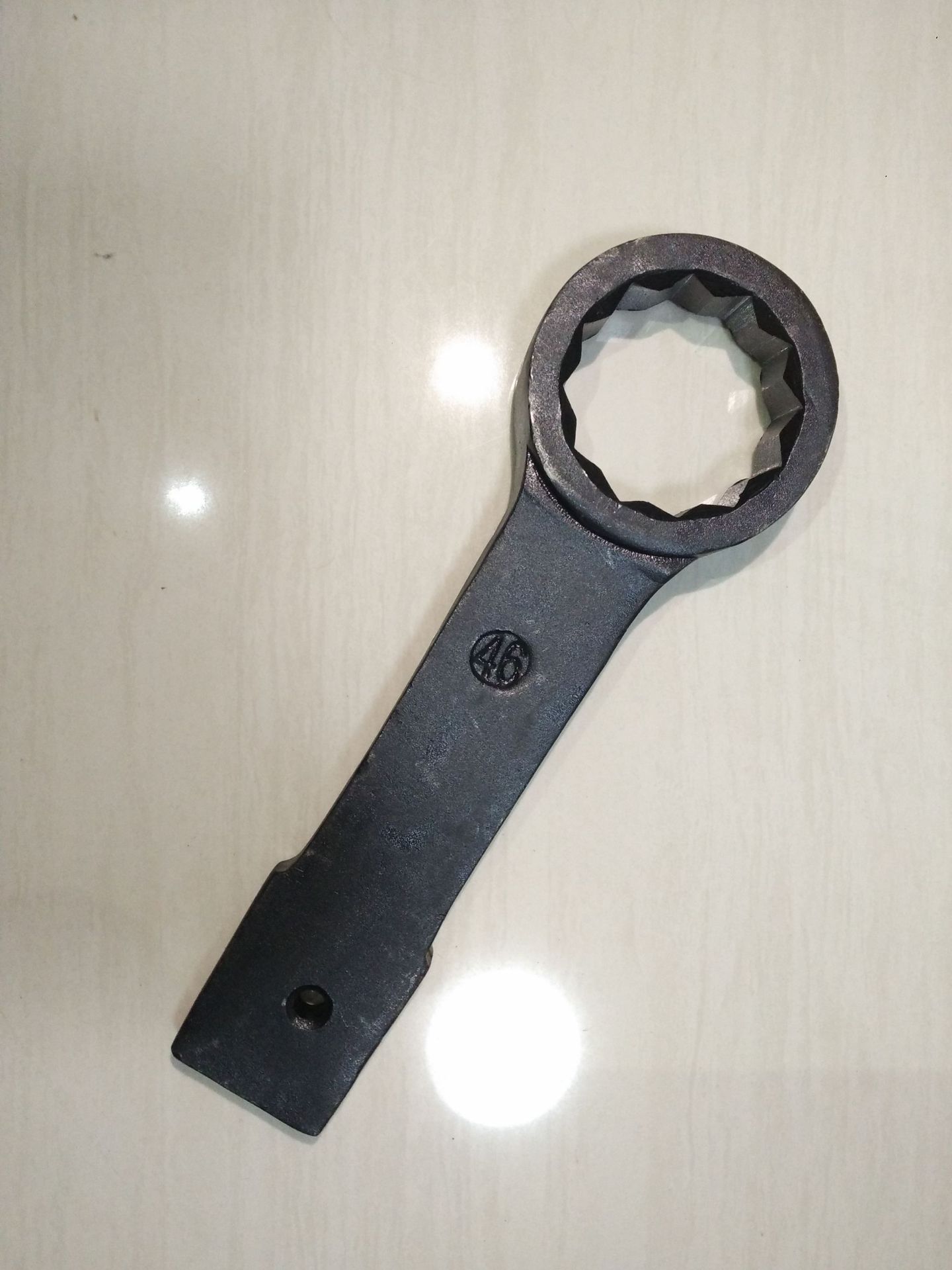 批发重型敲击梅花扳手打击梅花扳手36mm单头梅花扳手自由锻打