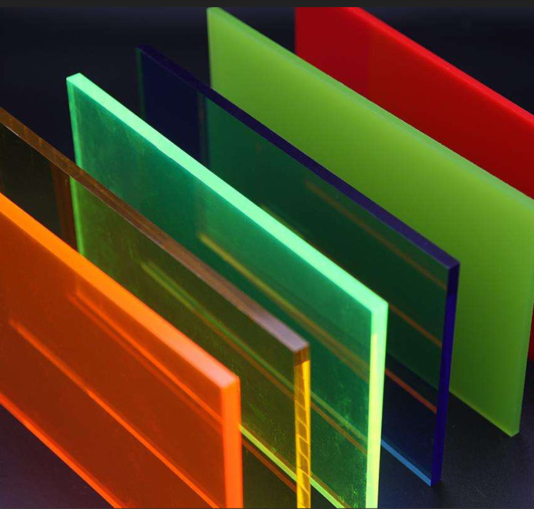 加工定制有色亚克力板定做透明有机玻璃板材加工