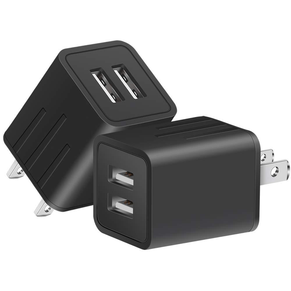 ul认证充电器 5v2.1a双usb美规墙充 etl认证美规充电头 亚马逊3c