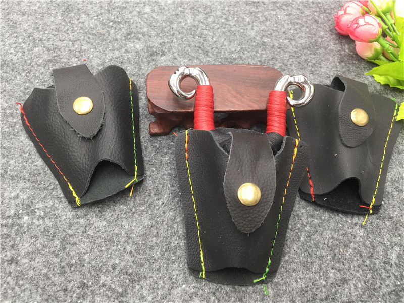 弹弓包纯皮腰包皮套皮兜皮质 好用不变形户外用品