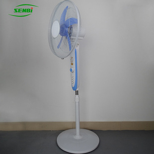 新推16寸直流48v落地扇太阳能风扇 电动车供电用风扇流动摊风扇