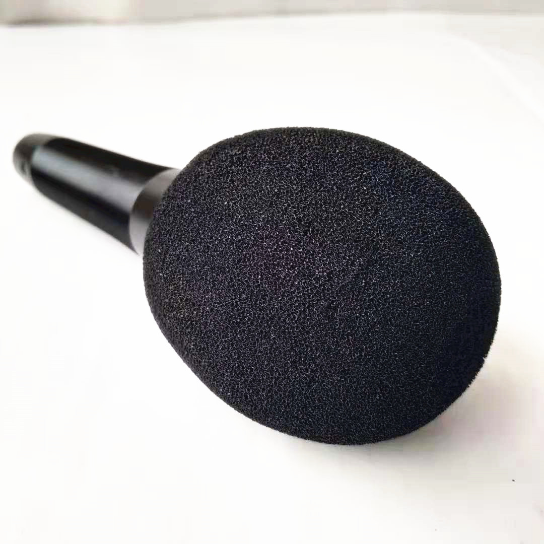 麦克风海绵套 话筒海绵套 加厚防风海绵 防喷网海绵套 ktv海绵套