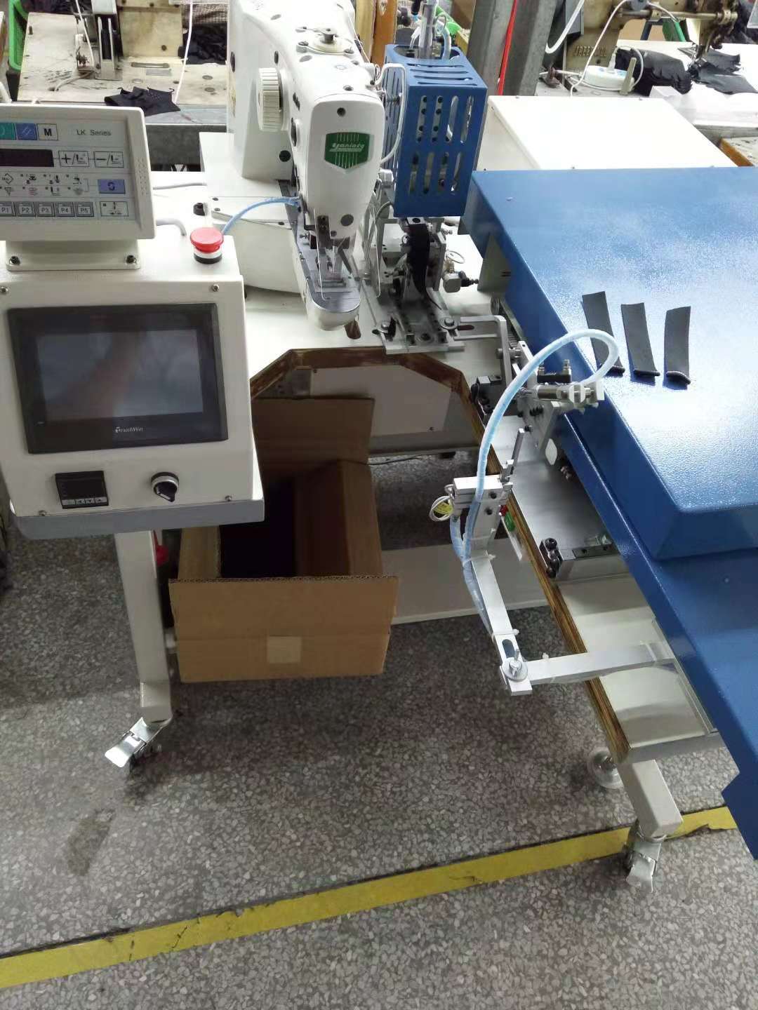 全自动卷织带机 智能卷织带机 雅满豪针车设备厂家批发