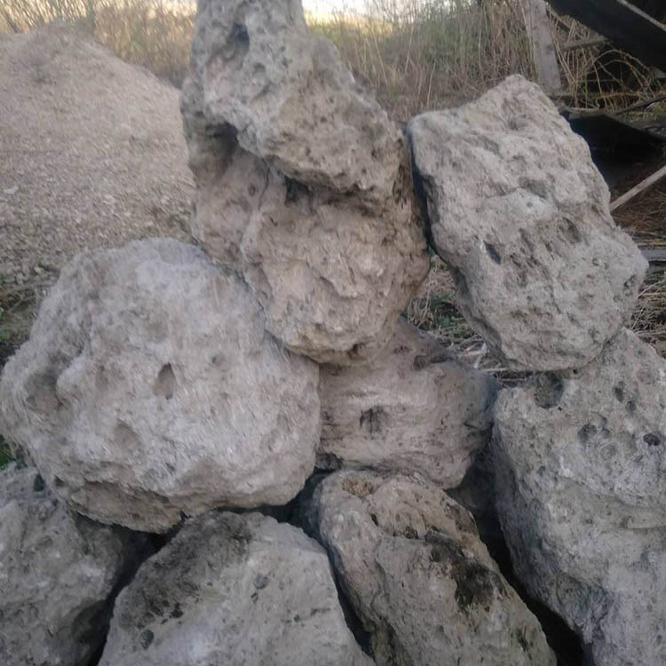 供应高强度小块浮石36mm白色重型浮石质地