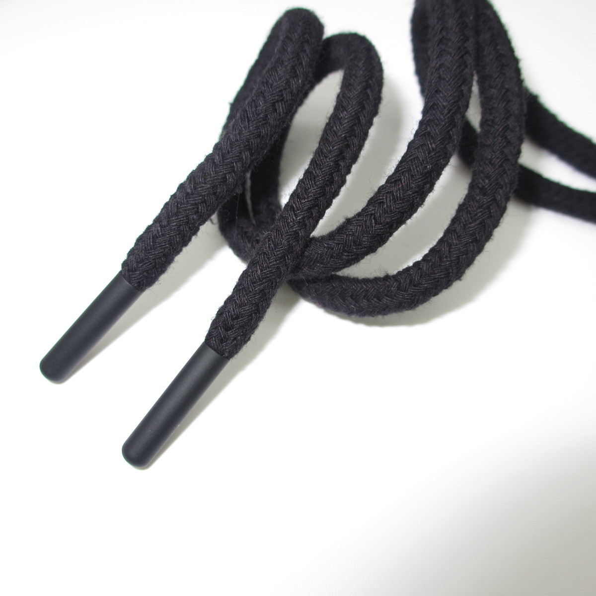 12mm漂白棉帽子抽绳 裤子腰绳 双层空芯编织带 包袋束扣绳