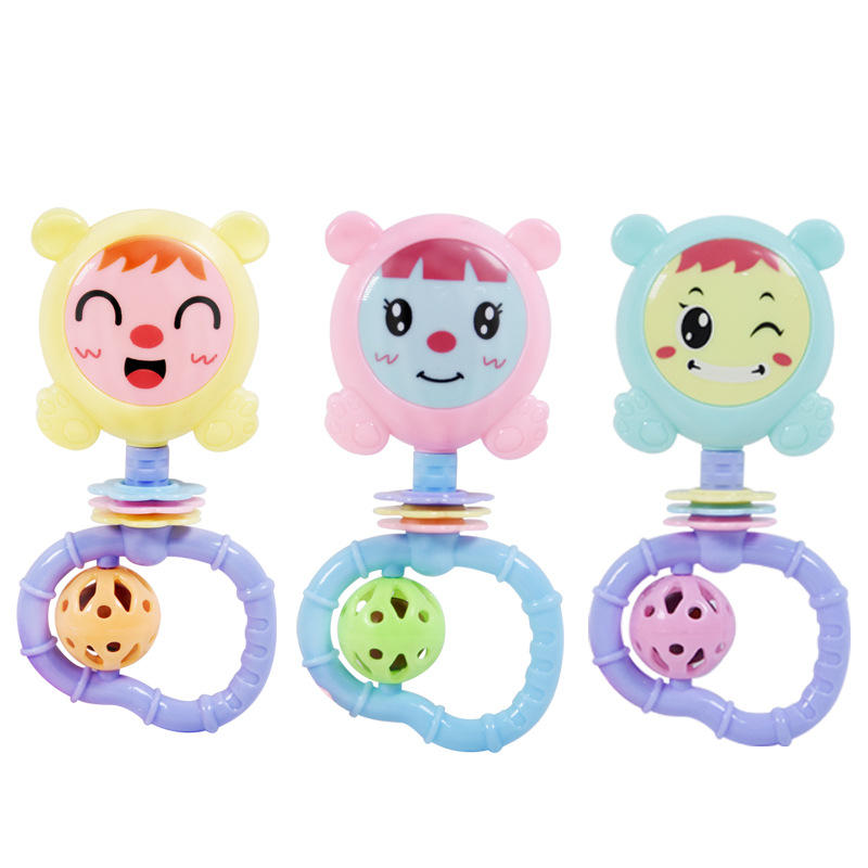 婴幼儿摇铃动物卡通摇铃 幼儿园赠品奶粉礼品宝宝发声 益智玩具