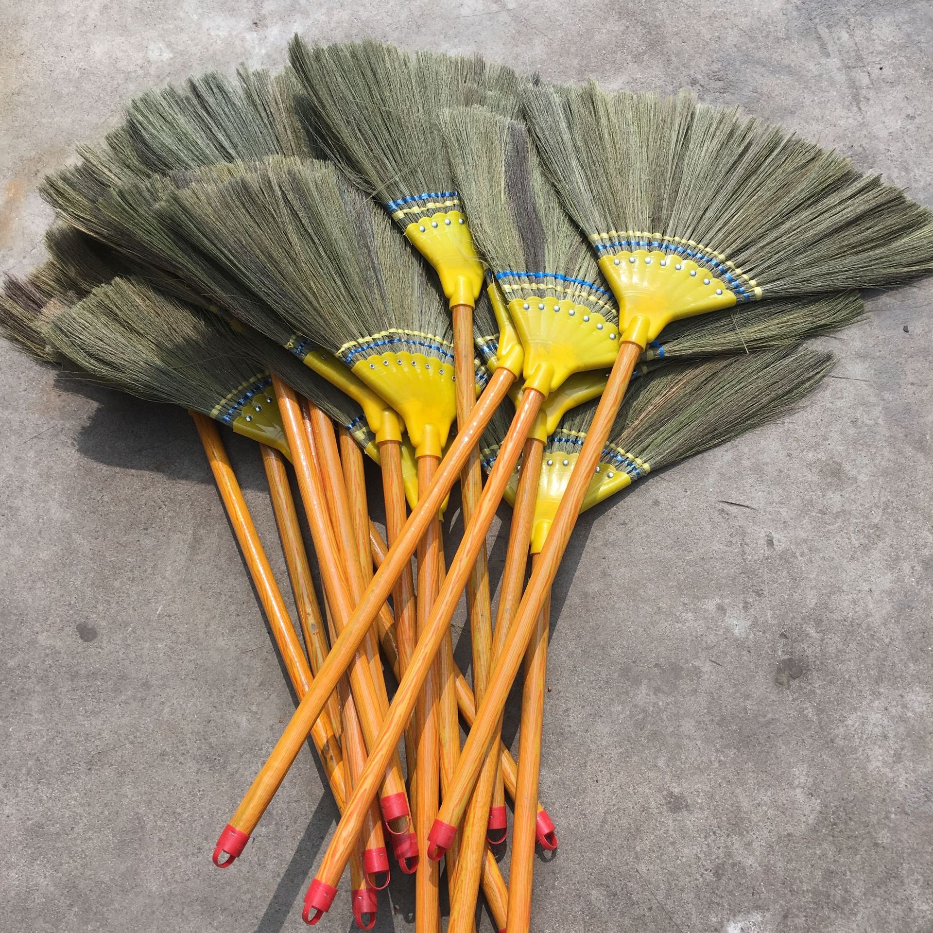 大量批发 大竹扫把小竹笤帚扫帚园林户外马路打扫竹制