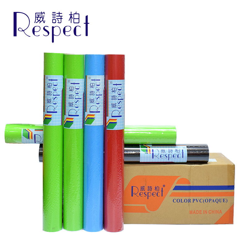 厂家直销威诗柏即时贴 广告刻字纸pvc不干胶幼儿园装饰墙贴刻字纸