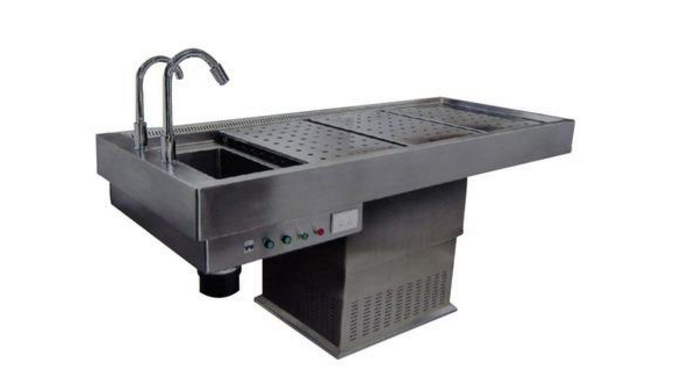 解剖台304不锈钢尸体解剖台法医尸体池