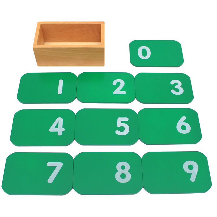 砂纸数字板 专业版蒙台蒙特梭利数学教育蒙氏教具 幼儿园早教玩具