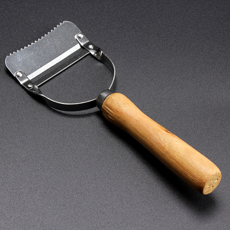 y形木柄多功能拉刨水果削皮器土豆刨皮刀木柄刮皮刀打皮刀