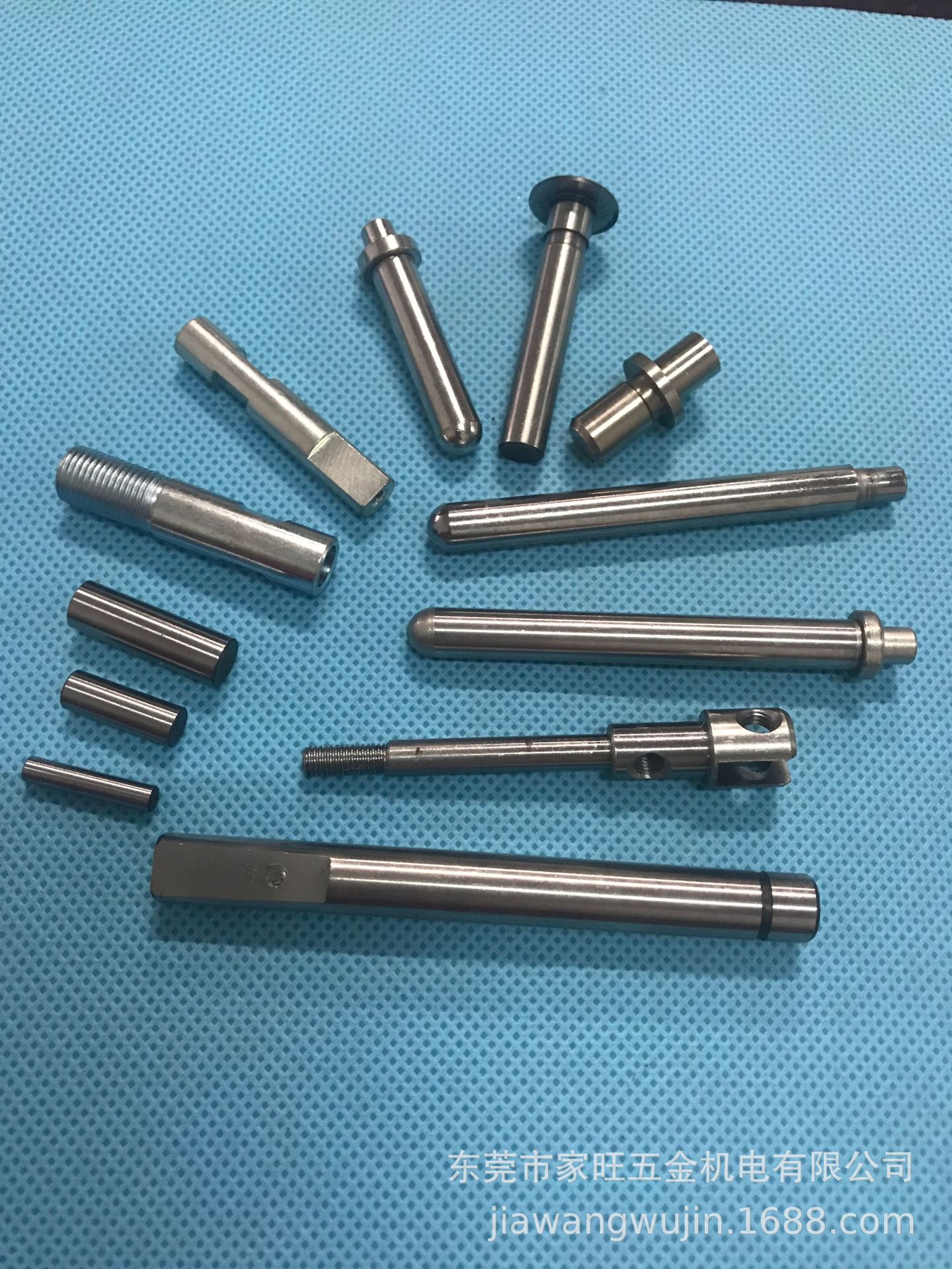 专业不锈钢 铁件精密连接轴 机械转轴 电机轴 无心磨