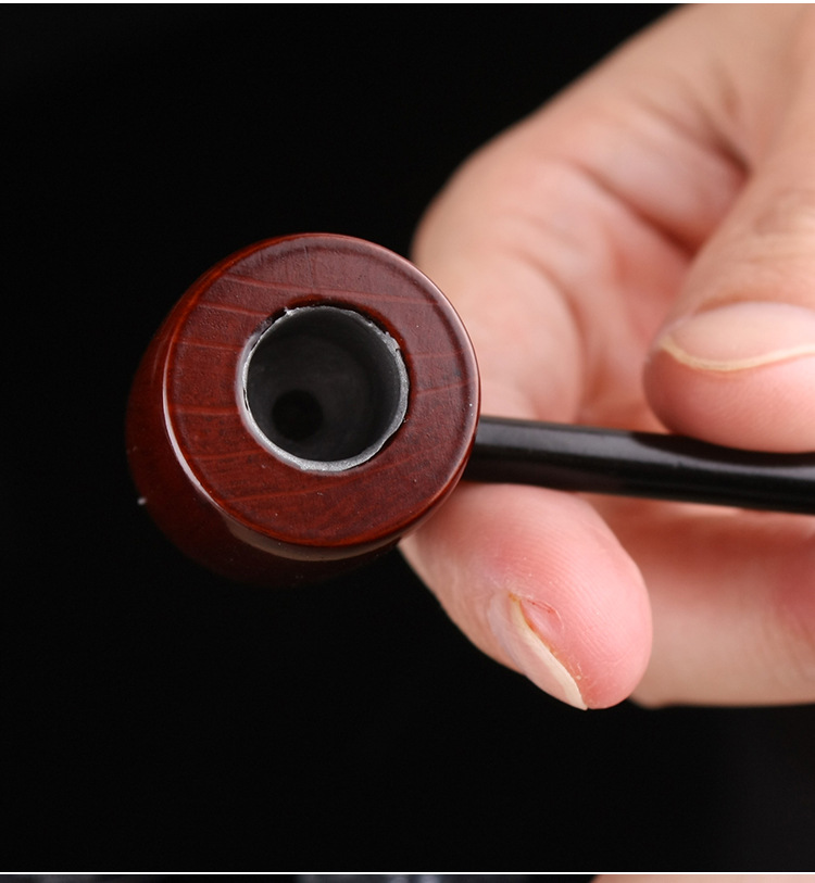 三达sd569b烟斗经典怀旧 烟斗烟丝斗 红木直式烟斗循环过滤烟斗