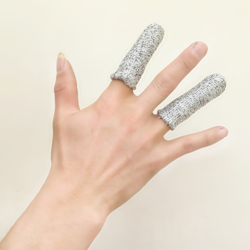 五级防割指套劳保防割伤手指套防切割工作车间防护男女通用五指