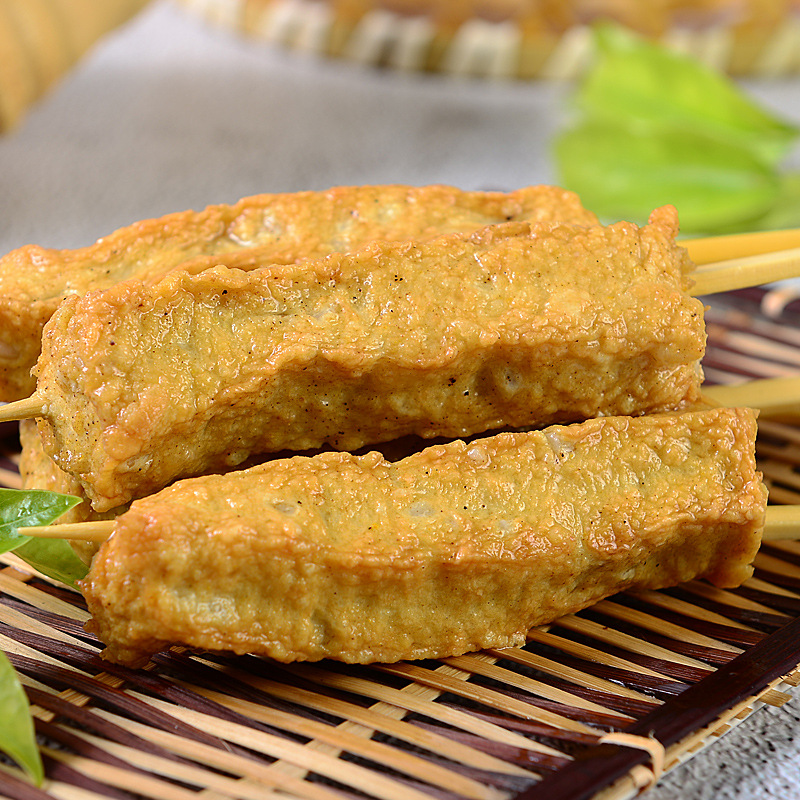 关东煮食材黄金脆骨棒10串360g火锅串串香麻辣烫便利店批发供应