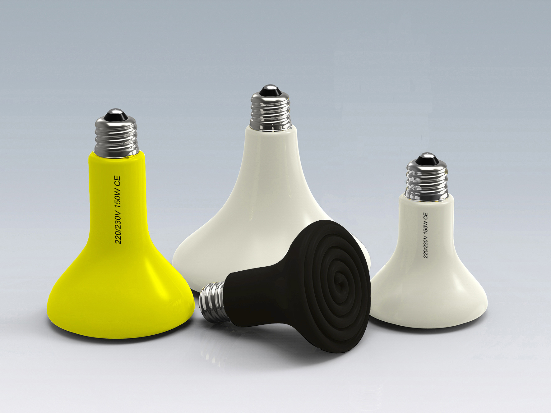 厂家直销陶瓷加热灯 陶瓷发热盘远红外高温加热灯陶瓷灯