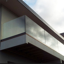 定做铝型材 铝合金实心玻璃夹 铝槽 u型槽 阳台玻璃护栏落地夹