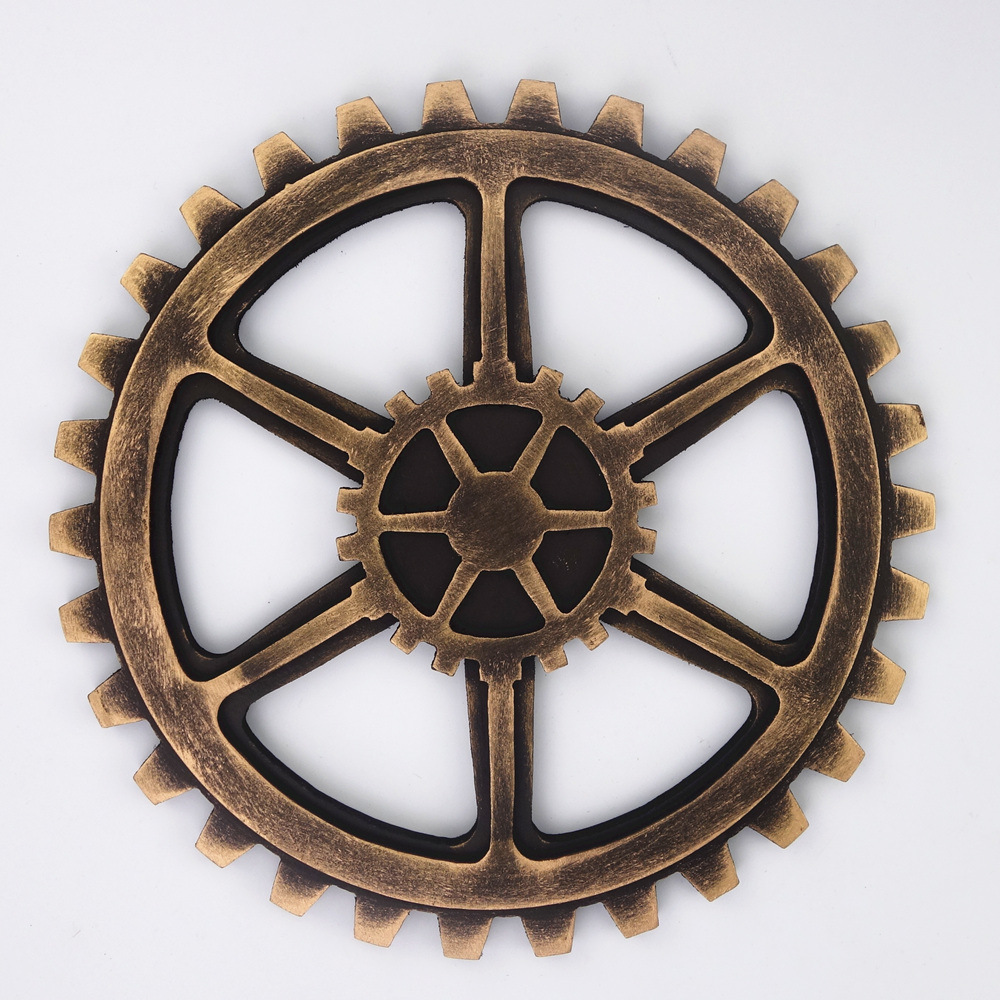 时尚复古罗马装饰齿轮 创意个性家居装饰仿古齿轮装饰