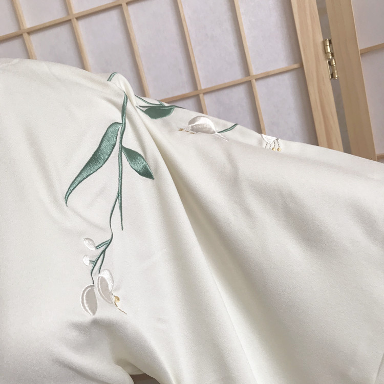 现货包邮 杜若豆蔻年华少女系列汉服刺绣女大袖衫襦裙