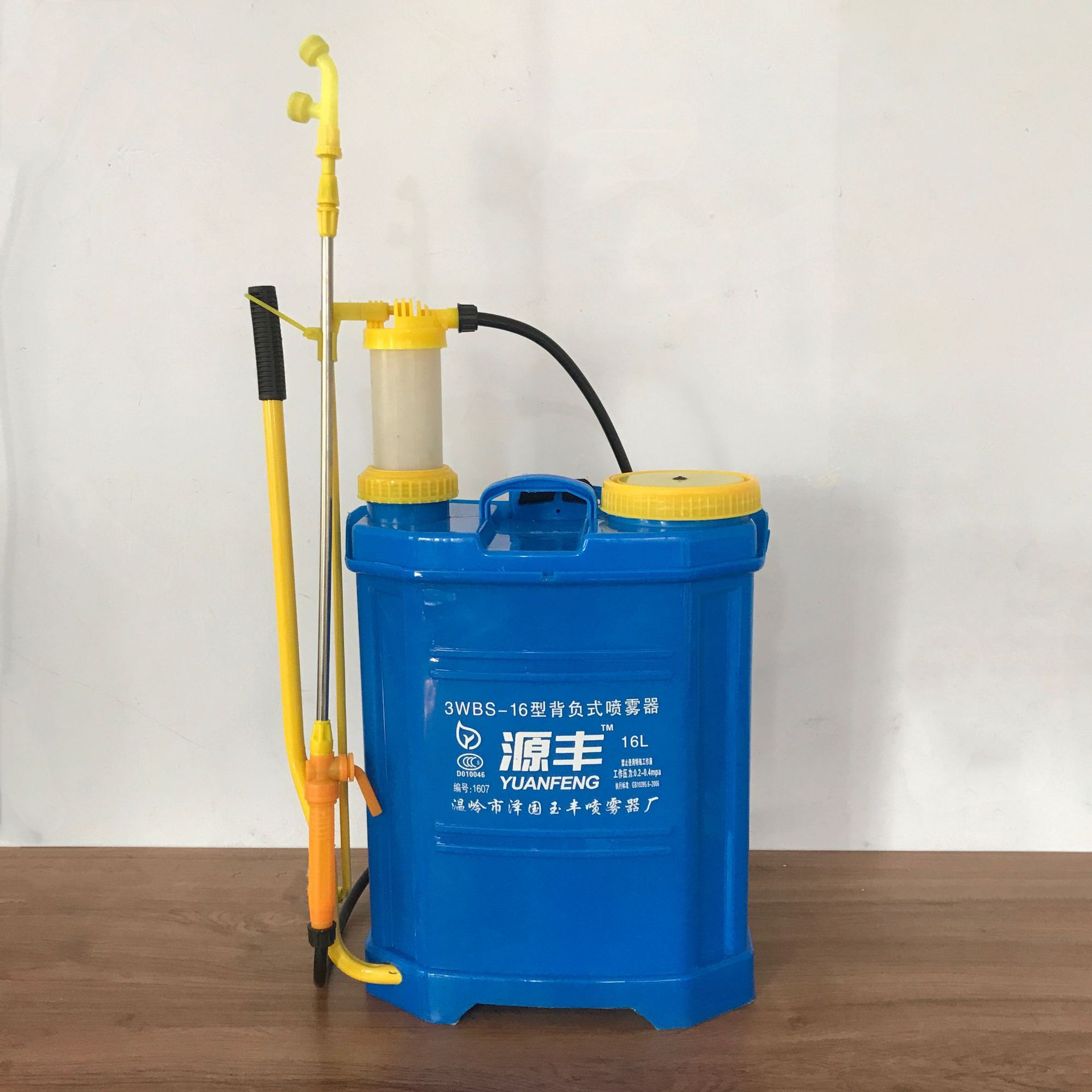16l手动八角单管喷雾器