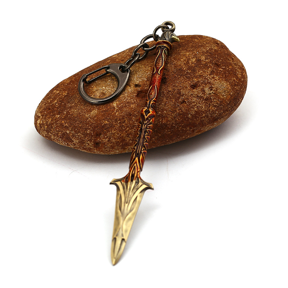 新款 游戏饰品 奥德赛项链 列奥尼达斯之矛德拉克马钥匙扣