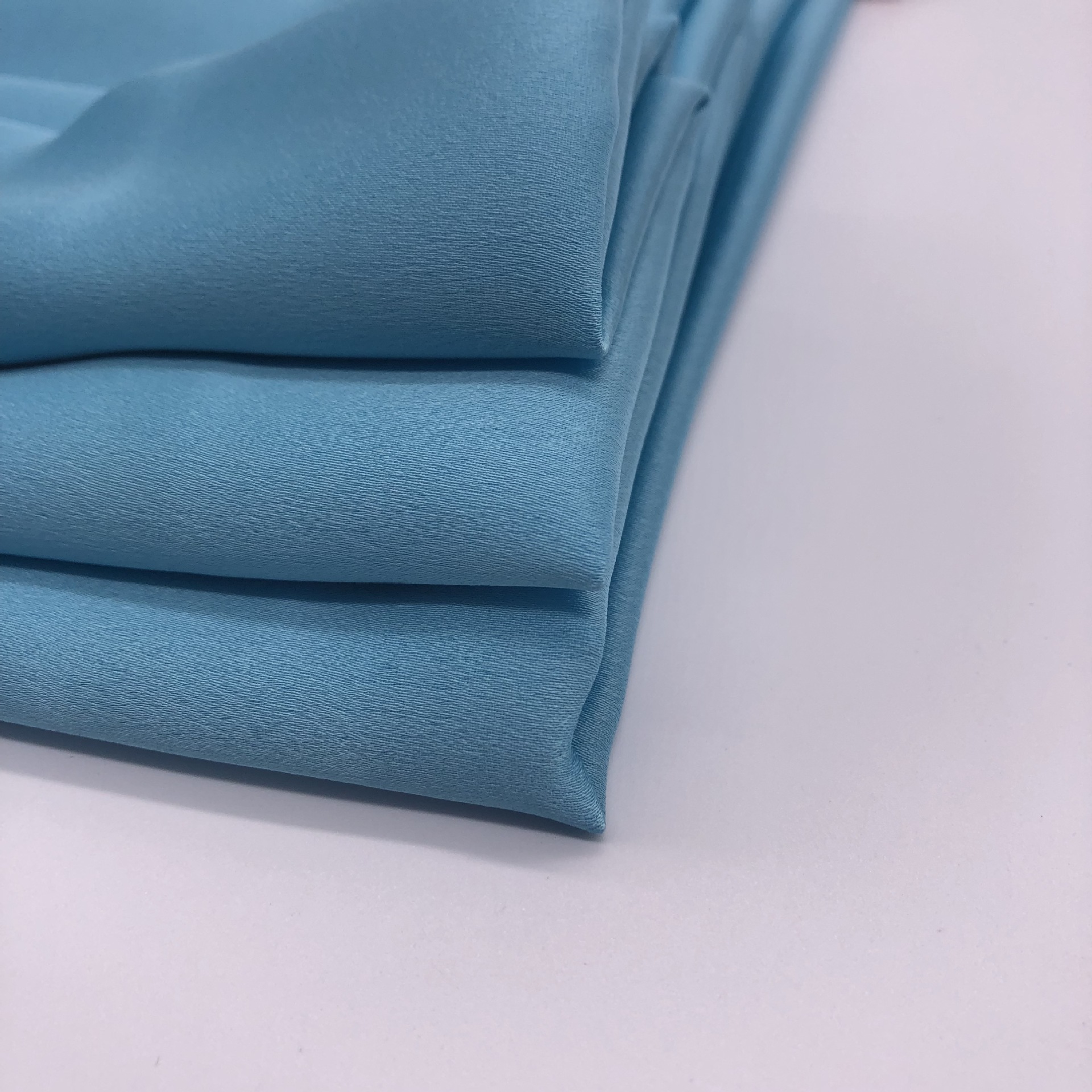 假捻丝缎纹雪纺面料批发 厂家直销各种雪纺头巾面料柔软透气面料