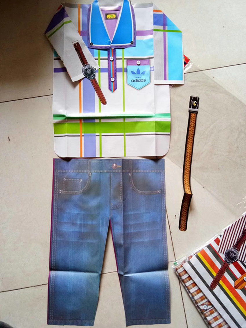 加棉布衣服 寒衣纸衣服 殡葬祭祀清明纸品特种纸长衣女装佛教纸品