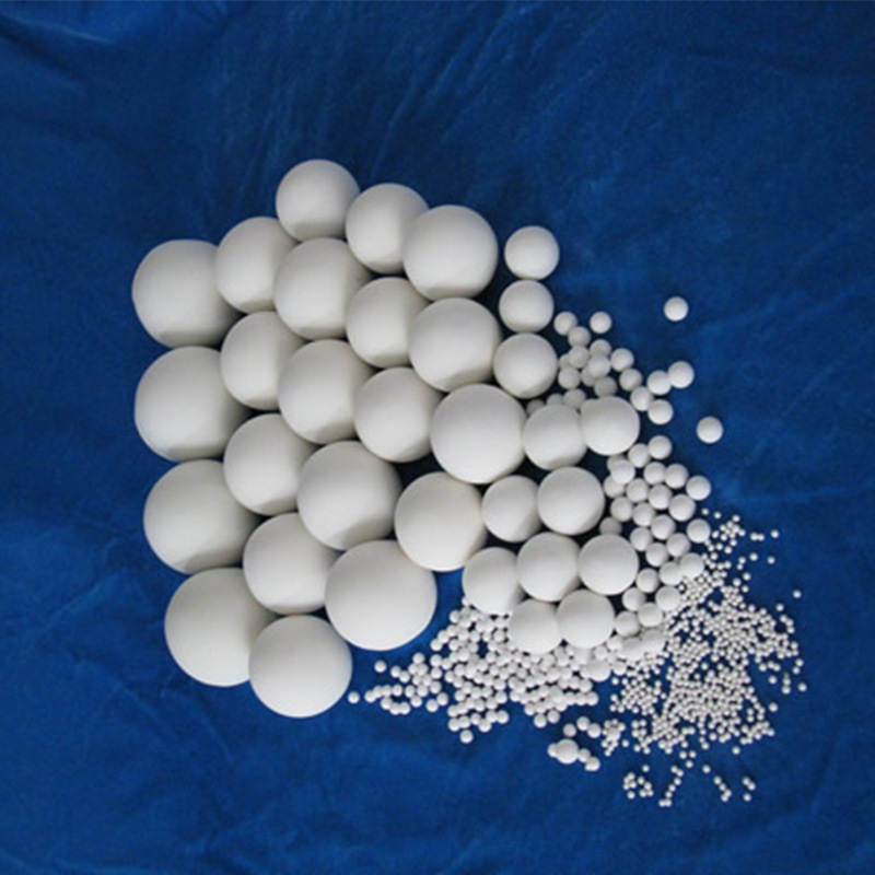 淄博中泽生产高铝研磨球 氧化铝球 干湿磨通用