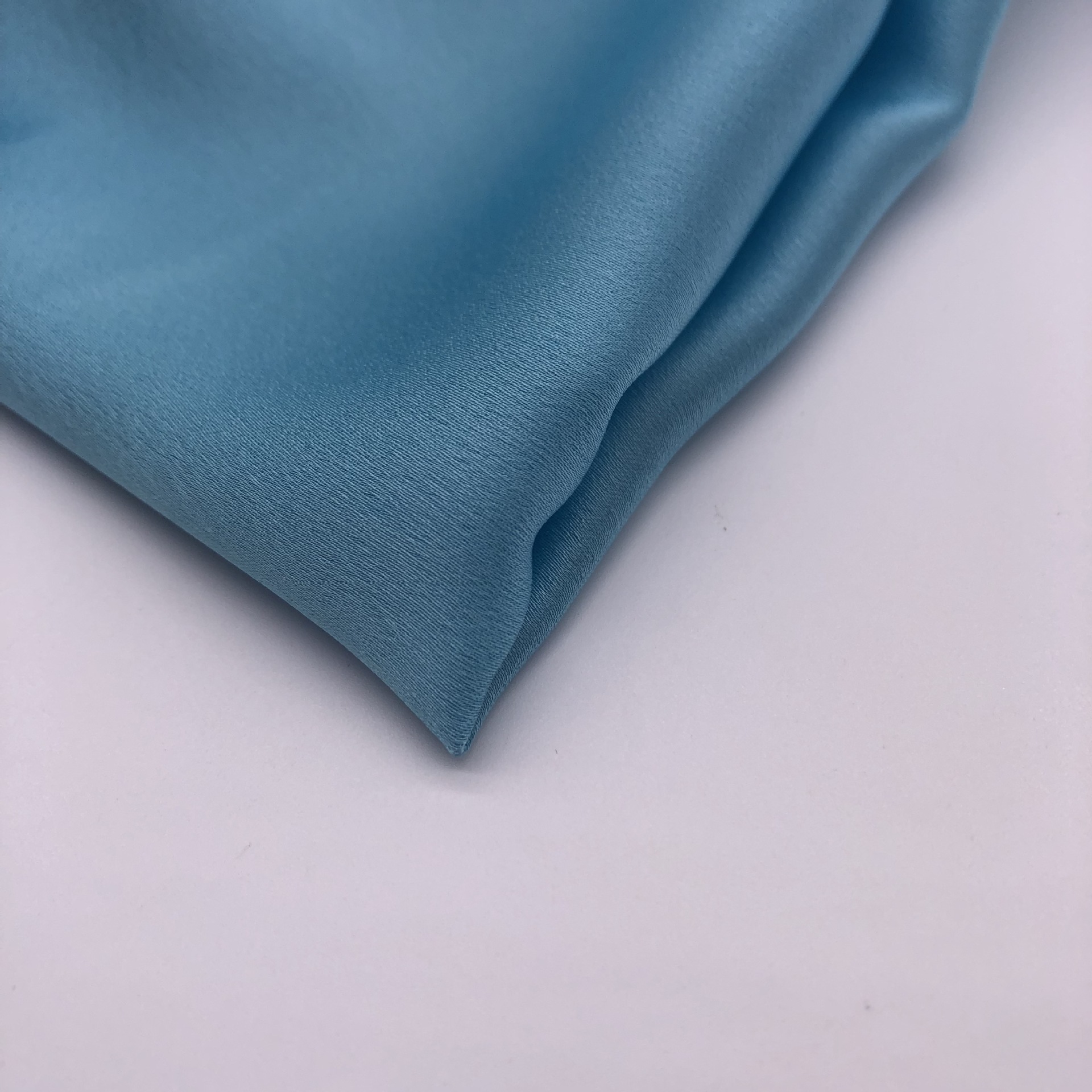 假捻丝缎纹雪纺面料批发 厂家直销各种雪纺头巾面料柔软透气面料