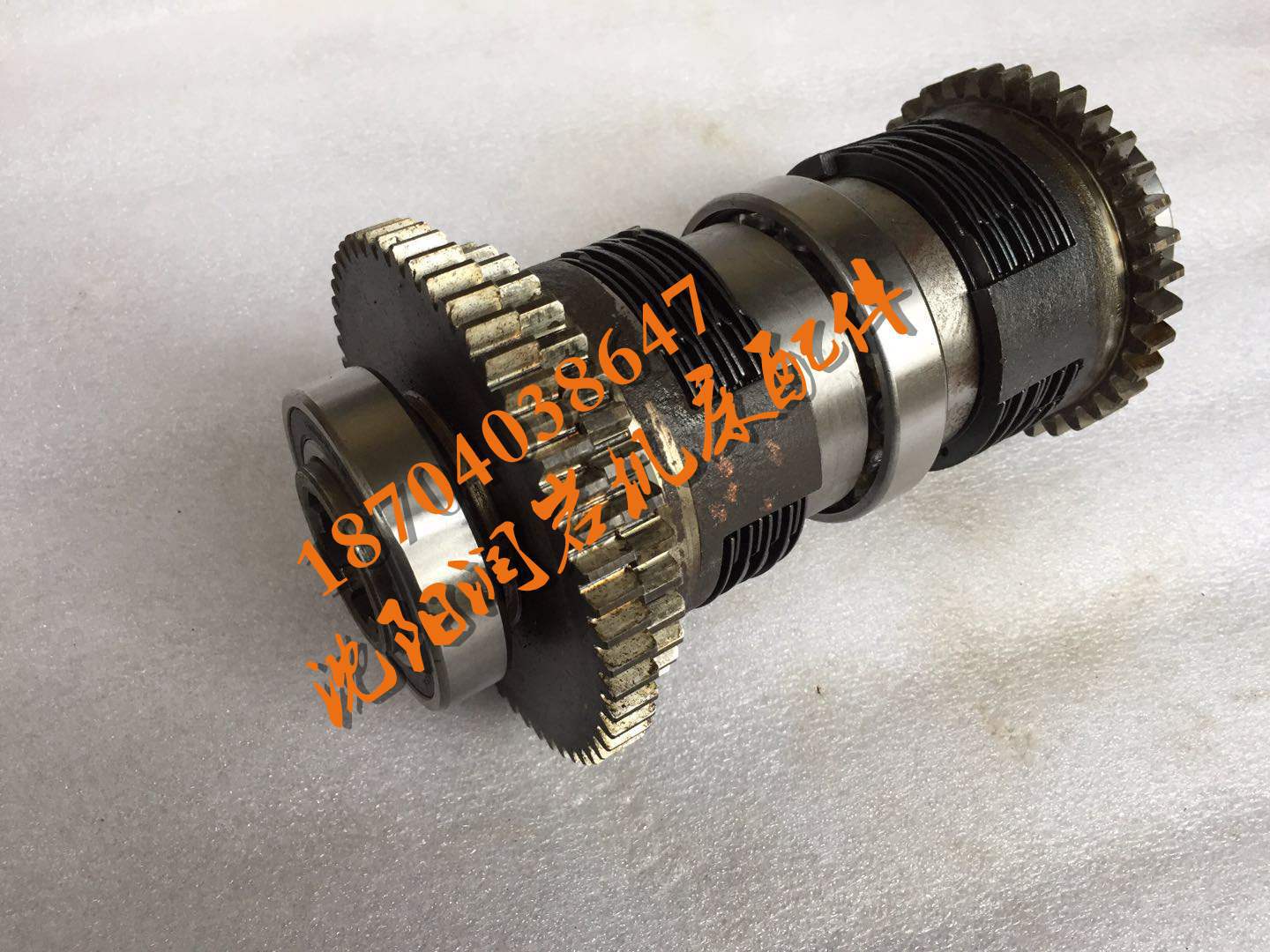 中捷摇臂钻床 z3040 z3050 原厂离合器总成 二轴总成摩擦片轴总成