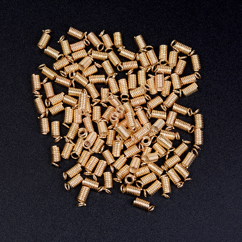 外贸 弹簧扣连接扣 螺旋拉簧扣 饰品配件批发100pcs/包-阿里巴巴