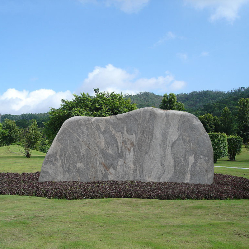 长期供应大型景观石园林广场风景石学校公司门牌石招牌石