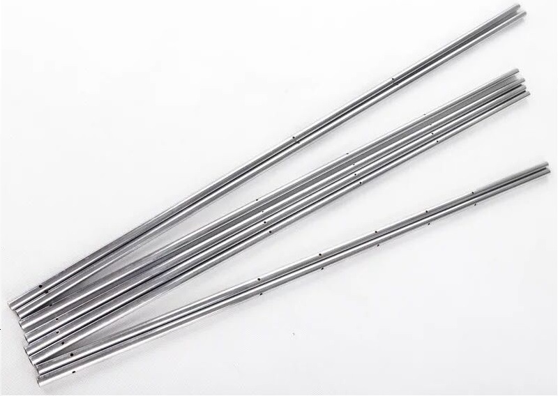 4米桌上足球台铁杆 桌式足球机空心铁管杆