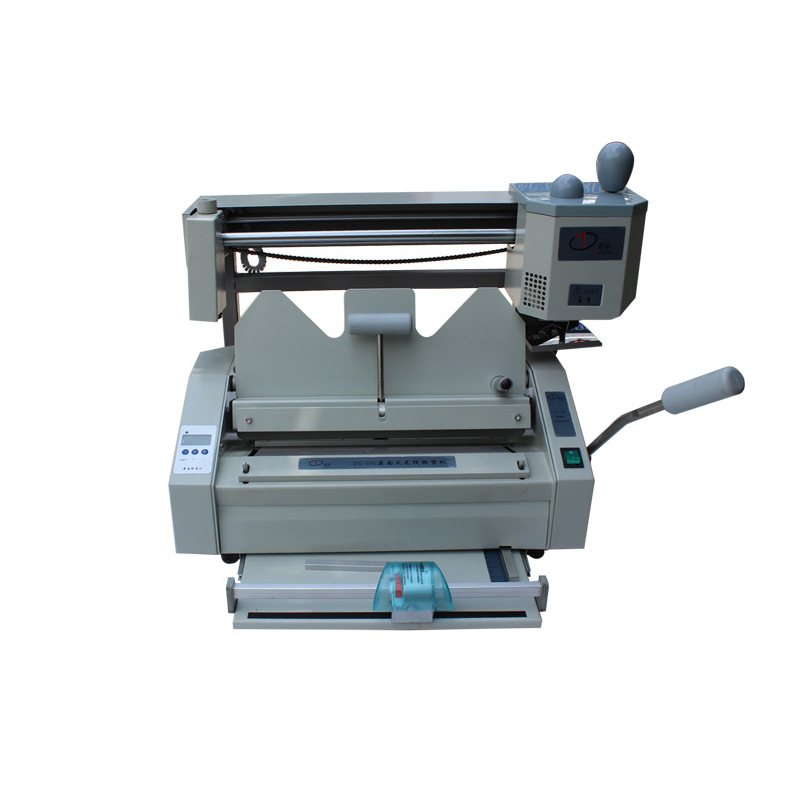 道顿dc-30b手动无线胶装机 软硬封皮双用 带压痕/切虚线/波浪