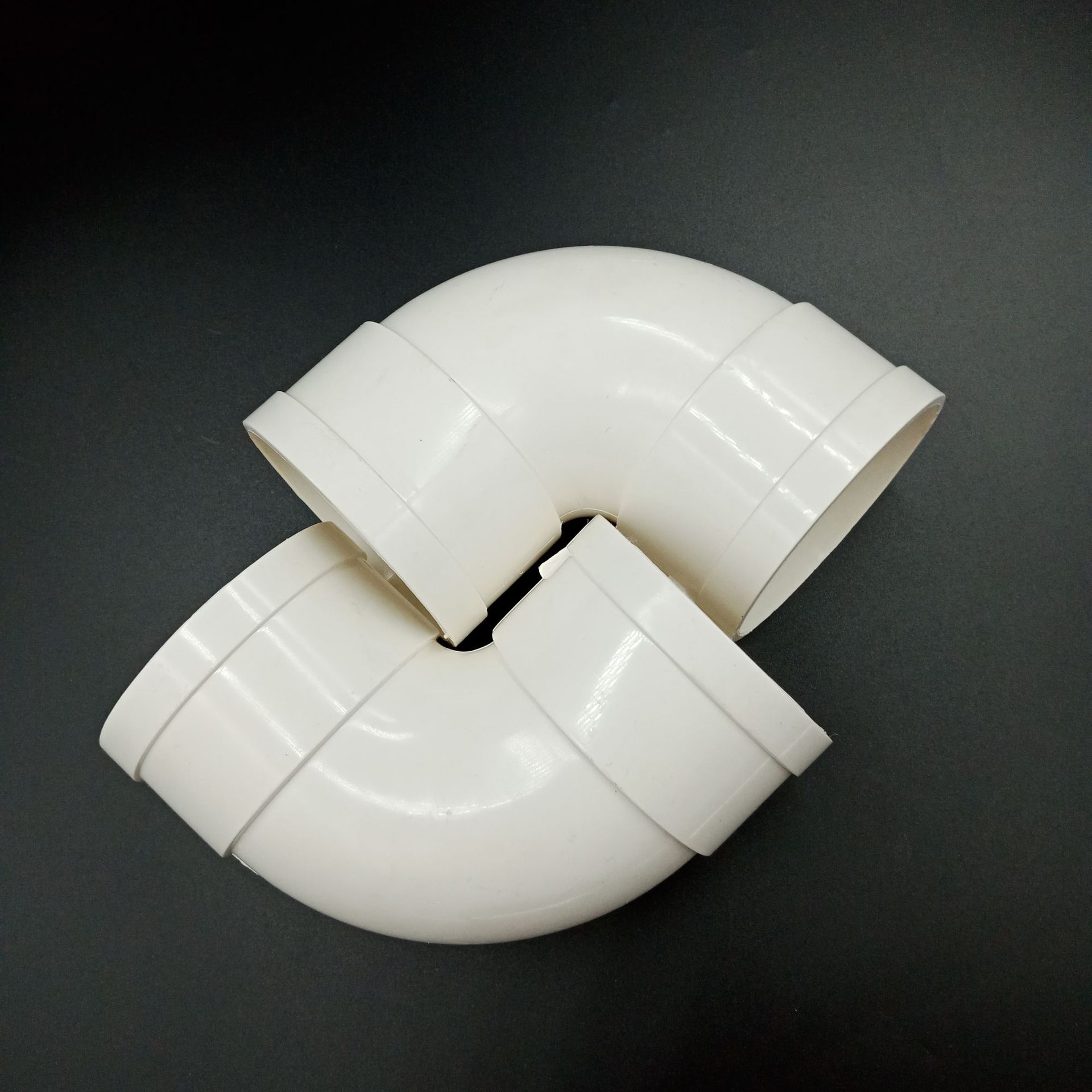 pvc管材管件 pvc90°弯头弯接头管接 pvc排水管件 pvc排水弯头