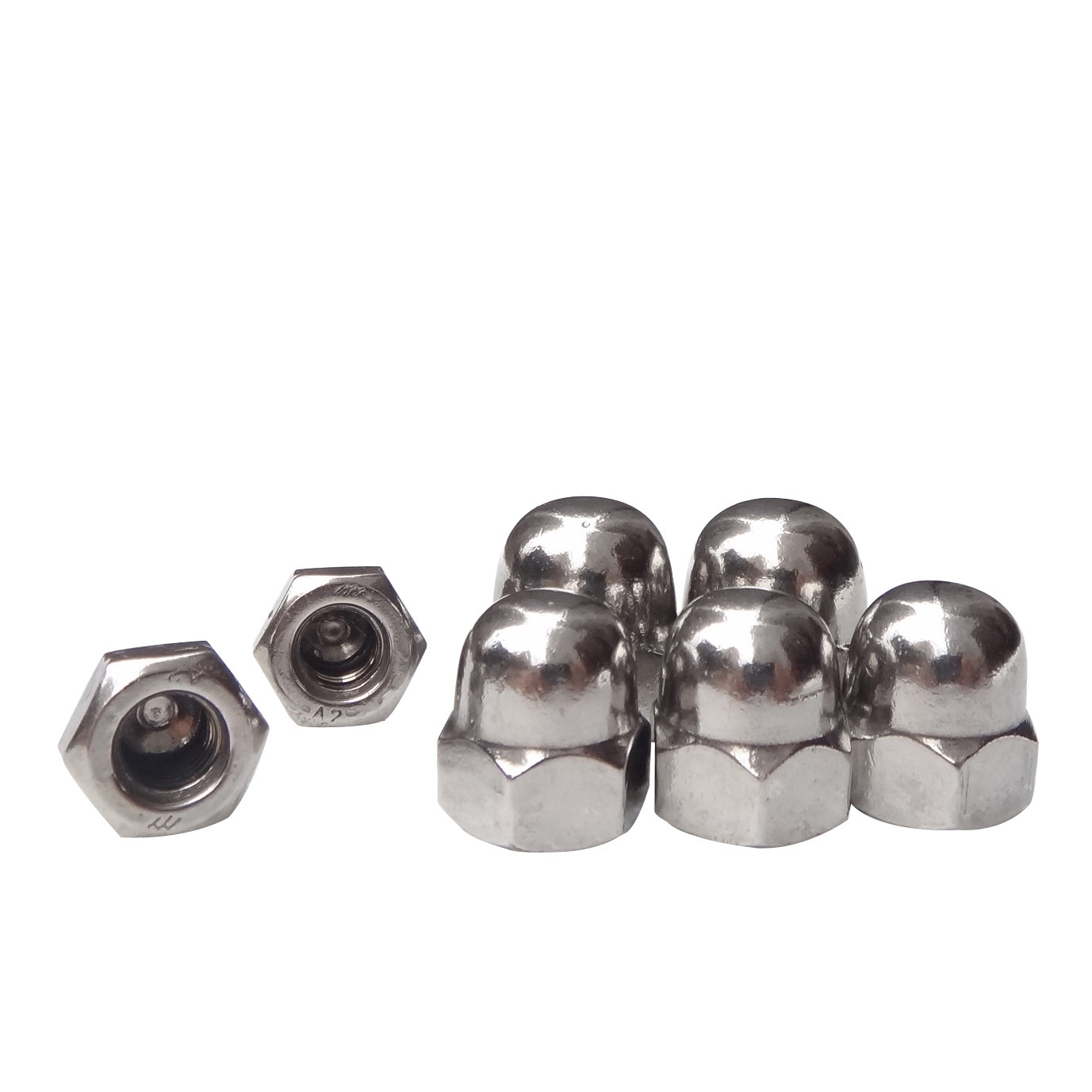 批发 不锈钢304盖型螺帽 盖型螺母 装饰包头螺帽m3-m16规格齐