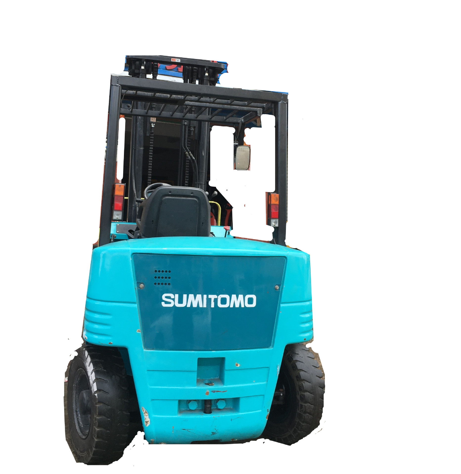 5吨sumitomo四轮衡重式电动叉车 调距叉电动叉车
