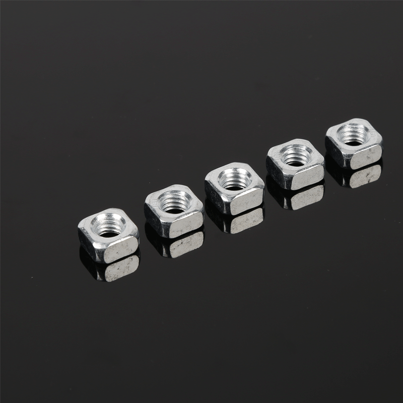 厂家直供四方螺母 工业铝型材配件 螺母 方螺母
