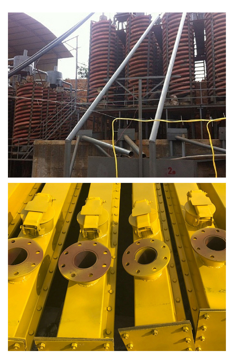 dn150输送设备碳钢快开门 溜槽管道扣押式圆形快开孔定做