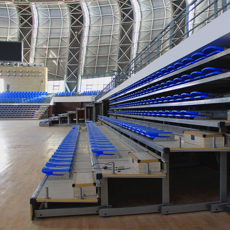 活动座椅 观众看台 活动看台篮球场伸缩看台座椅 看台座椅电动