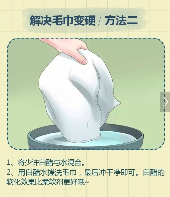 教你几招清洗毛巾的方法(图解)