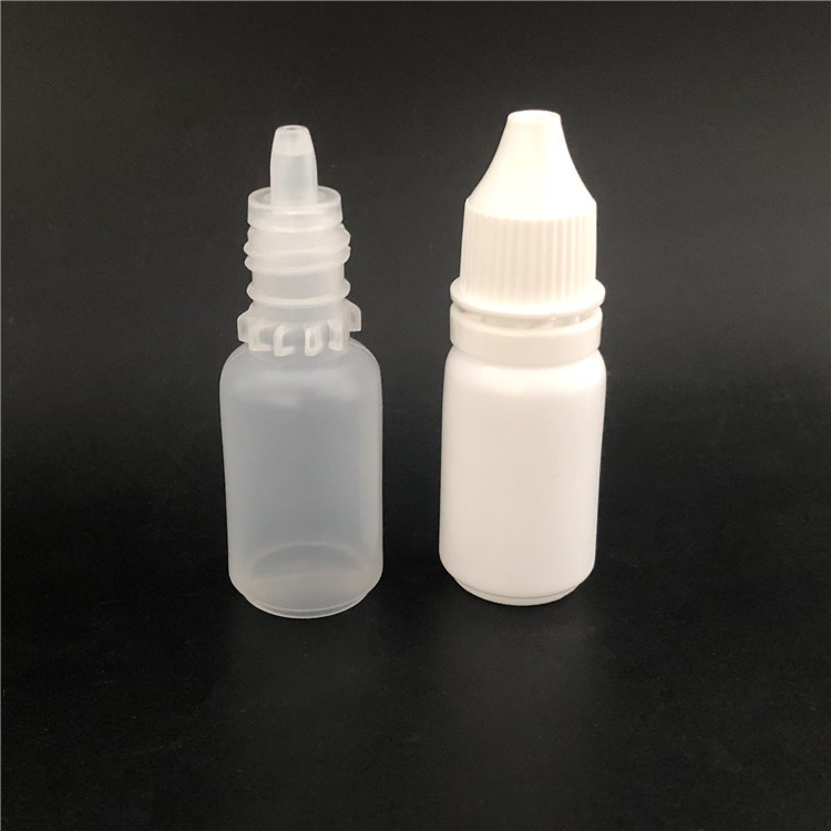 定制各种规格眼药水瓶 10ml hdpe眼药水瓶子 保险盖专配眼药水瓶