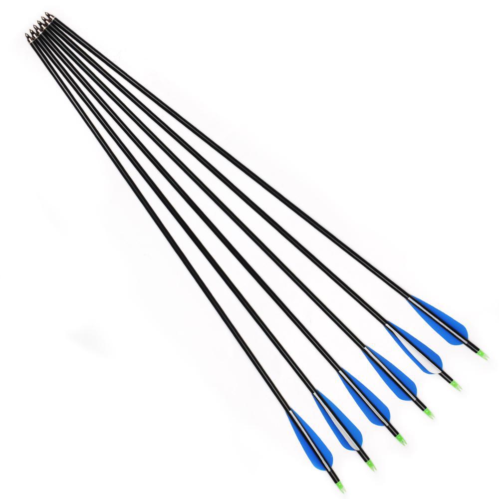 8mm可换头铝箭 射箭器材