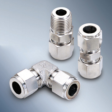 韩国superlok卡套接头316不锈钢卡套接头原装进口卡套三通