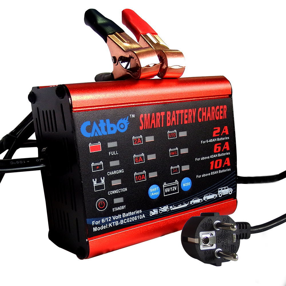 汽车电瓶充电器6v12v蓄电池充电器